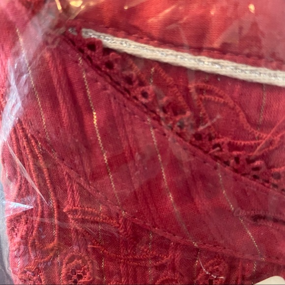 Anthropologie Pilcro The Victoria Lace Buttondown NWT 6P - Picture 7 of 10